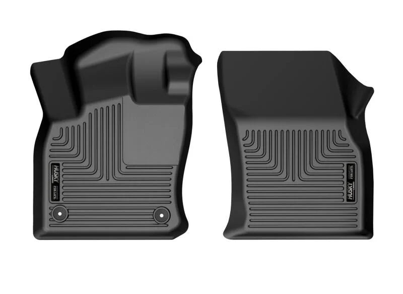 Husky Liners 18-22 Volkswagen Tiguan Black Front Floor Liners - Main Product View