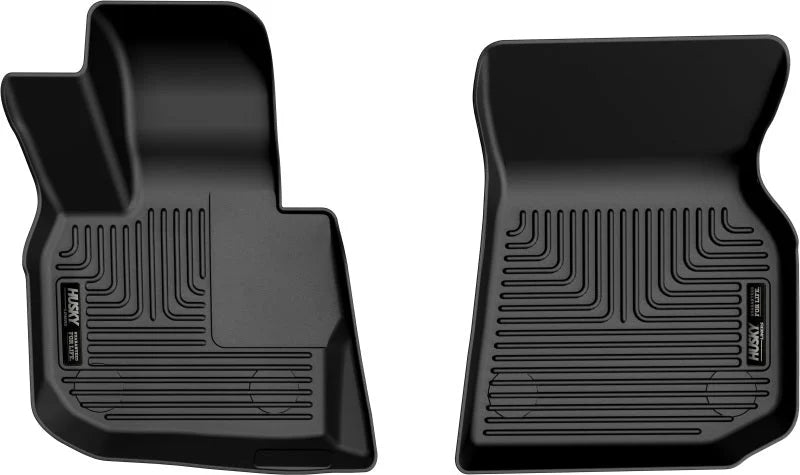 Husky Liners 18-23 BMW X3 X-Act Contour Black Front Floor Liners - Main Product View