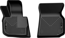 Load image into Gallery viewer, Husky Liners 18-23 BMW X3 X-Act Contour Black Front Floor Liners - Main Product View