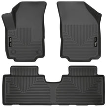 Load image into Gallery viewer, Husky Liners 18-23 GMC Terrain WeatherBeater Black Front &amp; 2nd Seat Floor Liners - Main Product View