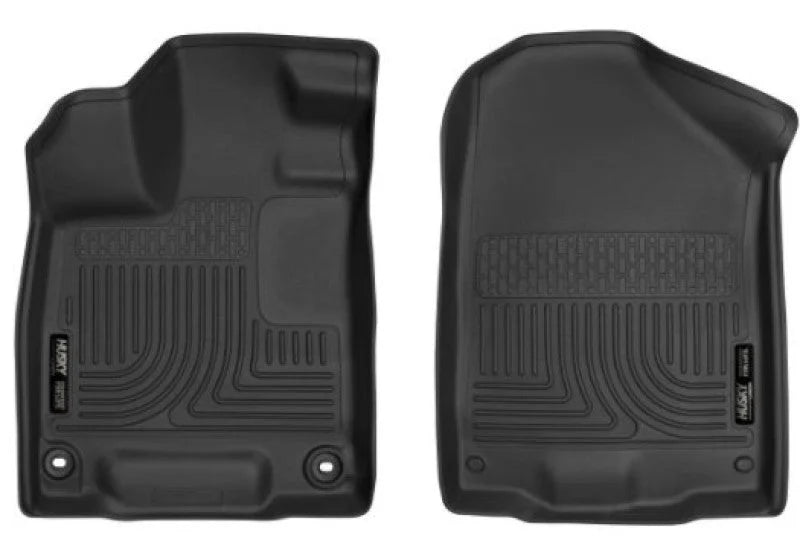 Husky Liners 19-21 Honda Passport / 16-21 Honda Pilot X-act Contour Series Front Floor Liners Black - Additional View 8