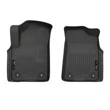 Load image into Gallery viewer, Husky Liners 19-21 Infiniti QX80 / 19-21 Nissan Armada X-act Contour Series Front Floor Liners Black - Main Product View