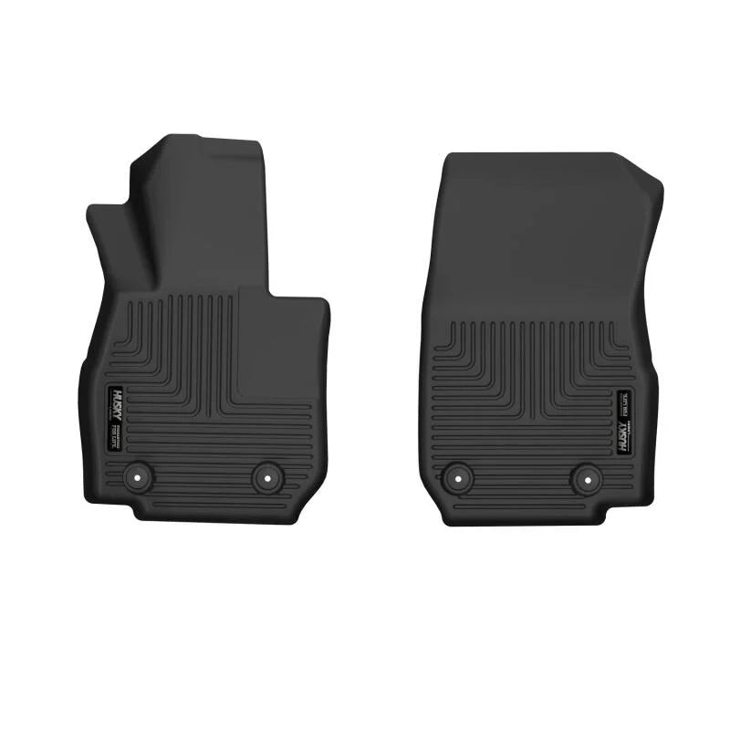 Husky Liners 19-22 Mazda 3 / 20-22 CX-30 X-Act Contour Front Floor Liners - Black - Main Product View