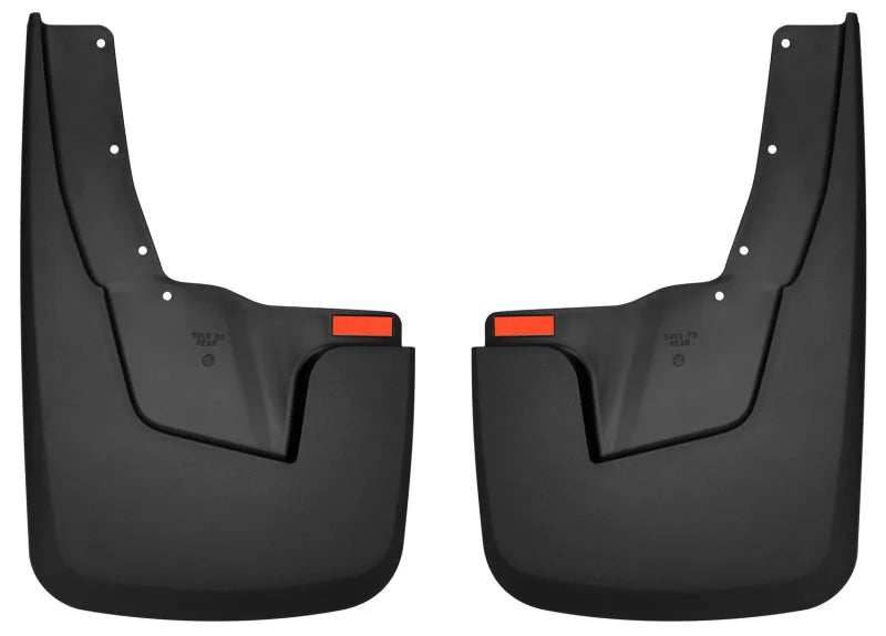 Husky Liners 19-22 RAM 1500 w/ OEM Fender Flares Custom-Molded Rear Mud Guards - Main Product View