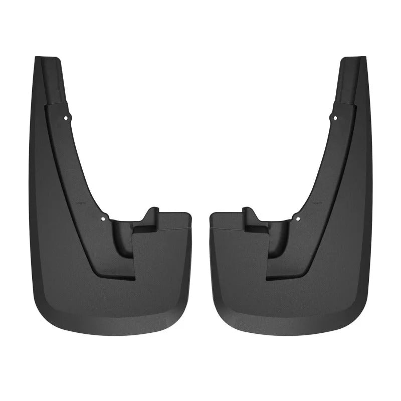 Husky Liners 19-22 RAM 2500/3500 w/o OEM Fender Flares Custom Front Mud Guards - Black - Main Product View