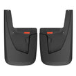 Load image into Gallery viewer, Husky Liners 19-22 RAM 2500/3500 w/o OEM Fender Flares Custom Rear Mud Guards - Black - Main Product View