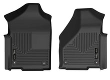 Load image into Gallery viewer, Husky Liners 19-22 Ram 2500/3500 Standard Cab Vinyl X-Act Contour Front Black Floor Liner - Main Product View