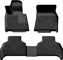 Load image into Gallery viewer, Husky Liners 19-23 BMW X5 Weatherbeater Black Front &amp; 2nd Seat Floor Liners - Main Product View