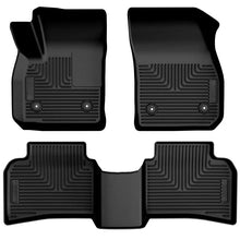 Load image into Gallery viewer, Husky Liners 19-23 Cadillac XT4 Weatherbeater Black Front &amp; 2nd Seat Floor Liners - Main Product View