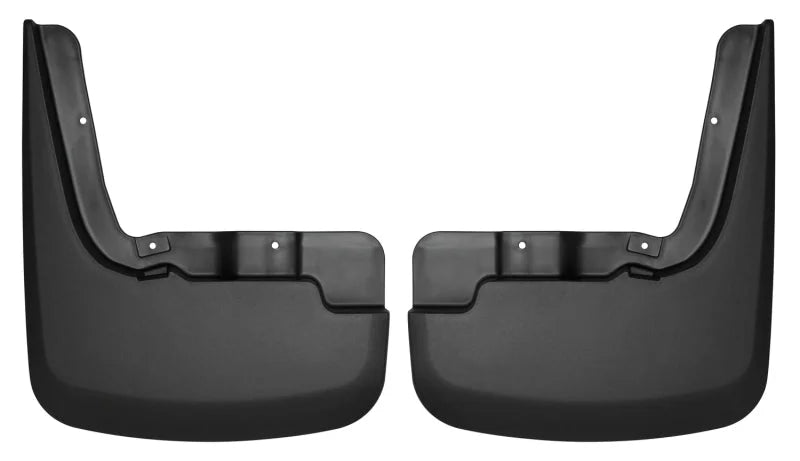 Husky Liners 19-23 Chevrolet Silverado 1500 (Excl. ZR2/TBoss) Front Mud Guards - Black - Main Product View