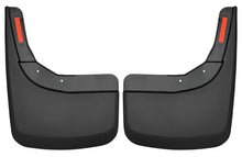 Load image into Gallery viewer, Husky Liners 19-23 Chevrolet Silverado 1500 (Excl. ZR2/TBoss) Rear Mud Guards - Black - Main Product View