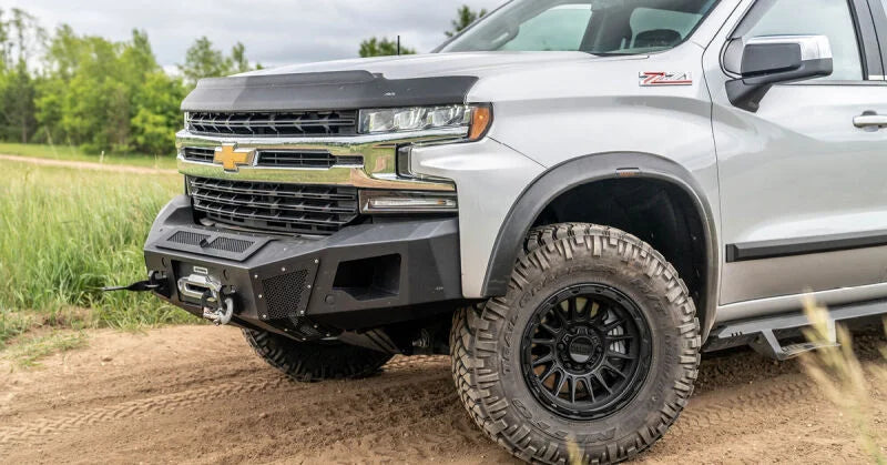 Husky Liners 19-23 Chevrolet Silverado 1500 RVL Fender Flares - 4 Piece Set - Detail View