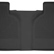 Load image into Gallery viewer, Husky Liners 19-23 Chevy Silverado 1500 CC X-Act Contour Black 2nd Seat Floor Liners (Full Coverage) - Main Product View