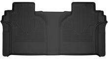 Load image into Gallery viewer, Husky Liners 19-23 Chevy Silverado 1500 CC X-Act Contour Black 2nd Seat Floor Liners (Full Coverage) - Main Product View