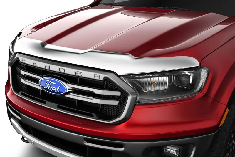 Husky Liners 19-23 Ford Ranger Aeroskin Hood Protector - Chrome - Main Product View