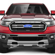 Load image into Gallery viewer, Husky Liners 19-23 Ford Ranger Aeroskin Hood Protector - Chrome - Back View