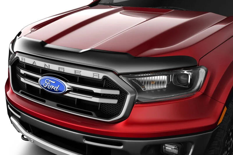 Husky Liners 19-23 Ford Ranger Aeroskin Hood Protector - Smoke - Main Product View