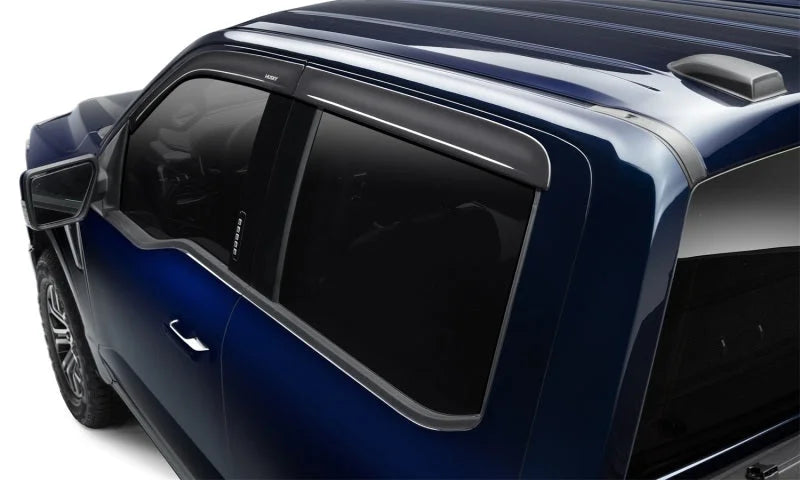 Husky Liners 19-23 Ford Ranger Supercab Ventvisor Low Profile (4pc) - Smoke - Main Product View