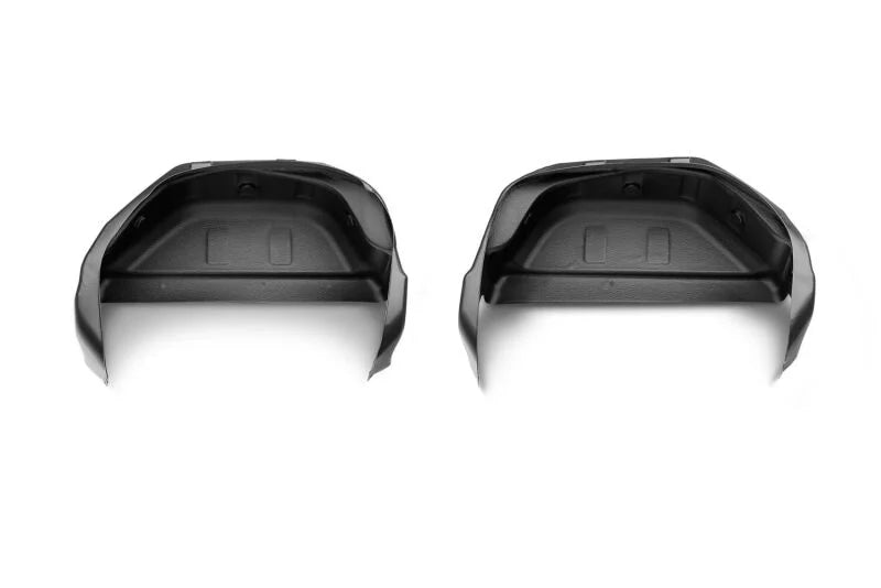 Husky Liners 19-23 GMC Sierra 1500 Black Rear Wheel Well Guards - Main Product View