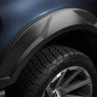 Load image into Gallery viewer, Husky Liners 19-23 RAM 1500 Classic (Excl. Rebel) DRT Style Fender Flares (Smooth) 4pc - Blk - Back View