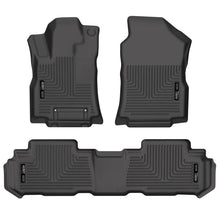 Load image into Gallery viewer, Husky Liners 19-23 Subaru Ascent Weatherbeater Black Front &amp; 2nd Seat Floor Liners - Main Product View