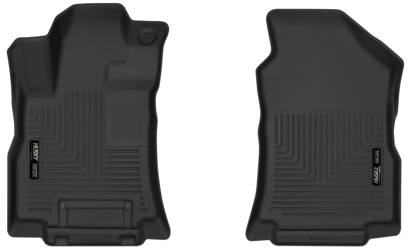 Husky Liners 19-23 Subaru Ascent X-Act Contour Black Front Seat Floor Liners - Main Product View