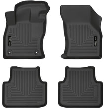 Load image into Gallery viewer, Husky Liners 19-23 Volkswagen Jetta Weatherbeater Black Front &amp; 2nd Seat Floor Liners - Main Product View
