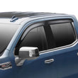 Load image into Gallery viewer, Husky Liners 19-24 Chevrolet Silverado/GMC Sierra 1500 CC Ventvisor Low Profile (4pc) - Smoke - Main Product View