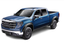 Load image into Gallery viewer, Husky Liners 19-24 GMC Sierra 1500 (69.9/79.4in. Bed) DRT Style Fender Flares (Smooth) 4pc - Blk - Side View