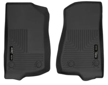Load image into Gallery viewer, Husky Liners 19-24 Jeep Wrangler JL/JLU X-Act Contour Black Front Floor Liners - Main Product View