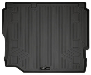 Husky Liners 19-24 Jeep Wrangler JLU WeatherBeater Black Rear Cargo Liner - Main Product View