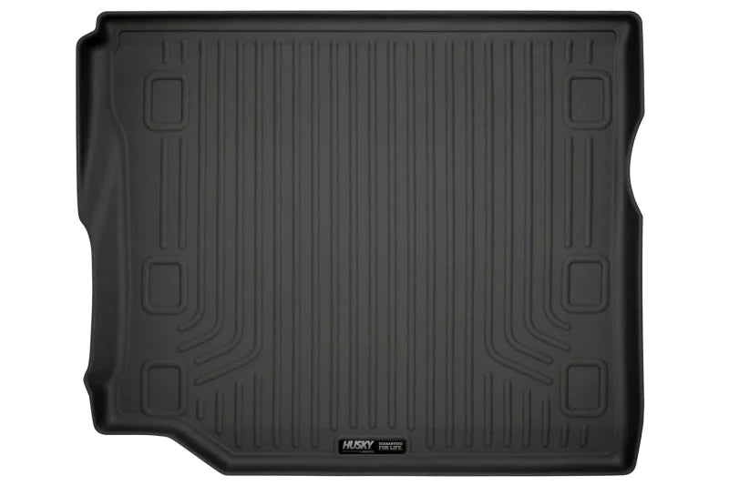 Husky Liners 19-24 Jeep Wrangler JLU WeatherBeater Black Rear Cargo Liner - Main Product View