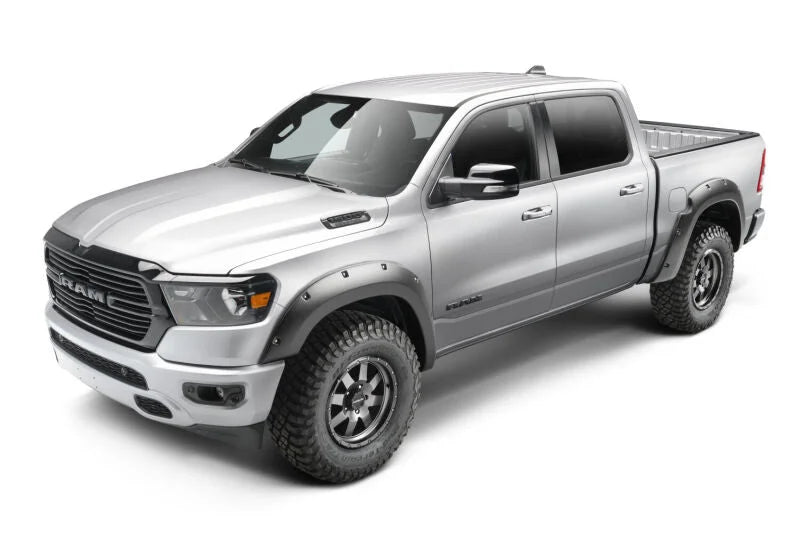 Husky Liners 19-24 Ram 1500 Rebel Front & Rear Pocket Style Fender Flares - Black - Main Product View