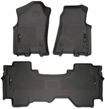 Load image into Gallery viewer, Husky Liners 19 Dodge Ram 1500 Quad Cab Weatherbeater Black Front &amp; 2nd Seat Floor Liners - Main Product View