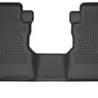 Load image into Gallery viewer, Husky Liners 20-21 Jeep Gladiator Crew Cab WeatherBeater 2nd Seat Black Floor Liners - Main Product View