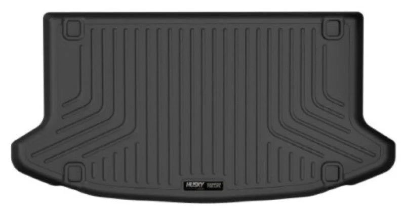Husky Liners 20-21 Kia Soul Weatherbeater Series Cargo Liner Behind 2nd Seat - Black - Back View