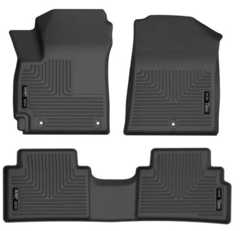 Husky Liners 20-21 Kia Soul Weatherbeater Series Front & 2nd Seat Floor Liners - Black - Additional View 7