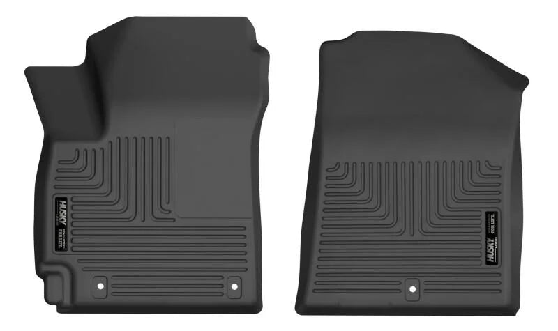 Husky Liners 20-21 Kia Soul X-act Contour Series Front Floor Liners - Black - Main Product View