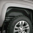 Load image into Gallery viewer, Husky Liners 20-22 Chevrolet Silverado 2500/3500 HD Rear Wheel Well Guards - Black - Back View