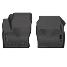 Load image into Gallery viewer, Husky Liners 20-22 Ford Transit Connect WeatherBeater Black Front Floor Liners - Main Product View