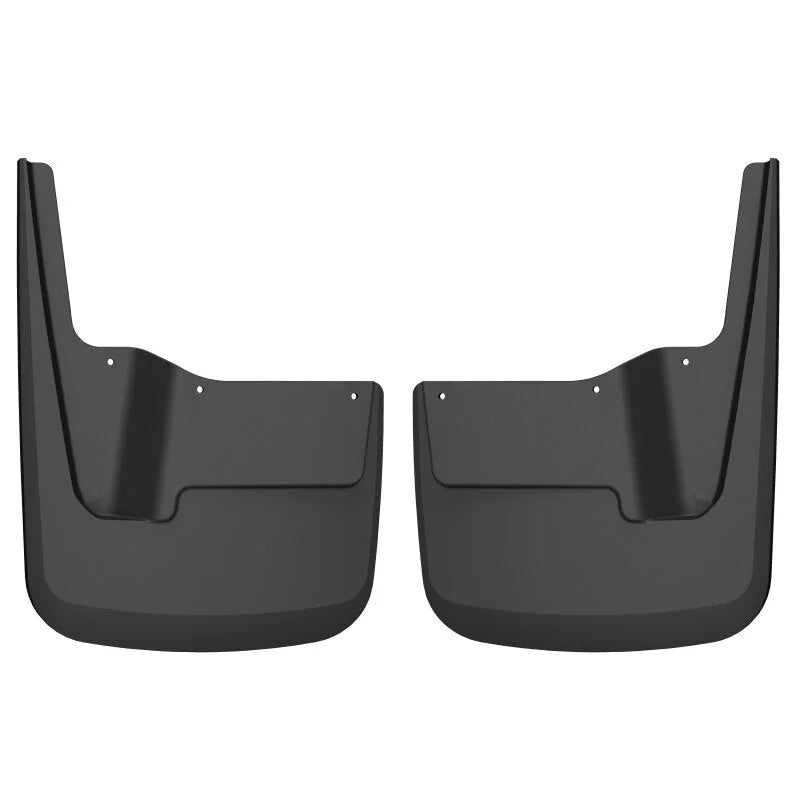 Husky Liners 20-23 GMC Sierra 2500/3500 HD (Excl. Dually) Rear Mud Guards - Black - Main Product View