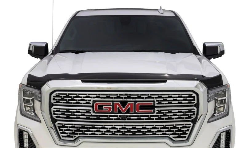 Husky Liners 20-23 GMC Sierra 2500/3500HD Aeroskin Hood Protector - Smoke - Side View