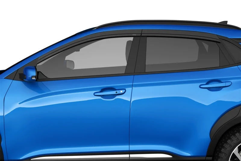 Husky Liners 20-23 Hyundai Kona Ventvisor Low Profile (4pc) - Smoke - Side View