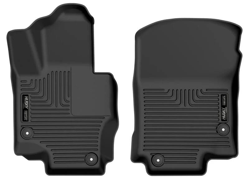 Husky Liners 20-23 Mercedes-Benz GLS450/GLE450/GLE63 AMG S X-Act Contour Black Floor Liners - Main Product View