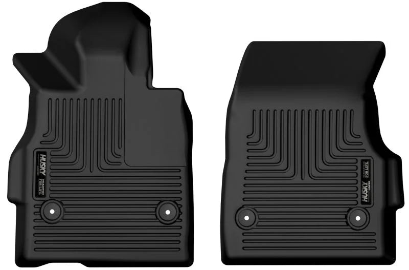 Husky Liners 20-24 Chevrolet Corvette X-Act Front Floor Liner - Blk - Main Product View