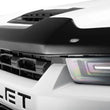 Load image into Gallery viewer, Husky Liners 20-24 Chevrolet Silverado 2500/3500HD Aeroskin Hood Protector - Smoke - Side View