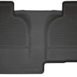 Load image into Gallery viewer, Husky Liners 20-24 Chevrolet Silverado 2500/3500HD DC WeatherBeater 2nd Seat Black Floor Liners - Main Product View