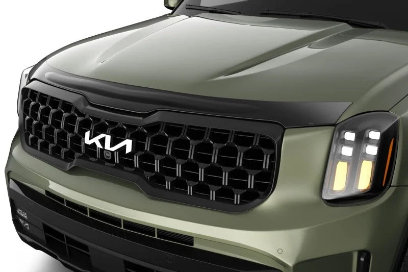 Husky Liners 20-24 Kia Telluride Aeroskin Hood Protector - Smoke - Main Product View