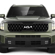 Load image into Gallery viewer, Husky Liners 20-24 Kia Telluride Aeroskin Hood Protector - Smoke - Side View