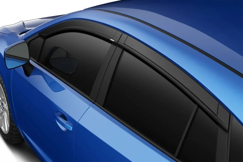 Husky Liners 20-24 Toyota Corolla Ventvisor Low Pro 4pc - Smoke - Installation View